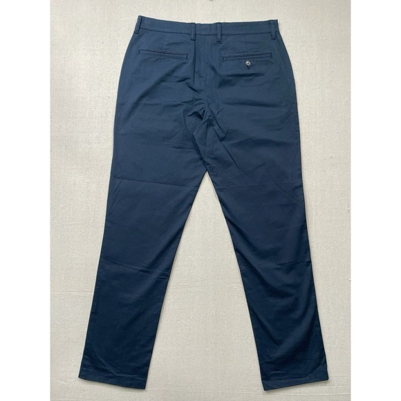 Chubbies Stretch Chino Pants Navy Men's 32x31 Casual Straight Fit Cotton Blend - Picture 2 of 11